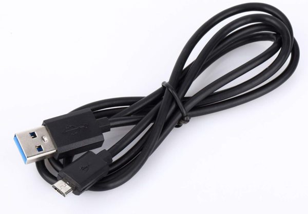 Charger Charging Cable Cord [Micro-USB, 5 ft] Fast Charge for Wireless Bluetooth Speakers Headphone Headset Earphone, and More (Black Blue) - Image 2
