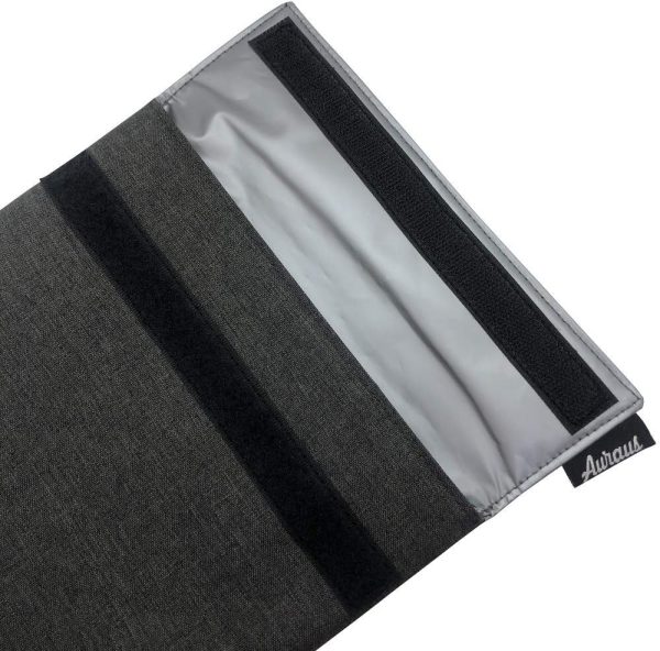 Insulated Reusable Eco Snack bag, Sandwich bag, Food Pouch, Insulated Lunch Bag, Insulin Cooling Case, golf pouch, Work, Picnics, Travel, Men, Woman (Dark Grey) - Image 4