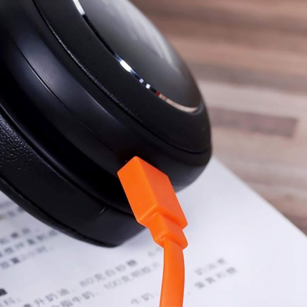 JAINTA USB Fast Power Charging Charger Cable Cord Compatible with for JBL Wireless Bluetooth Speaker Earphone Headphone - 3.3FT & Orange - Image 5