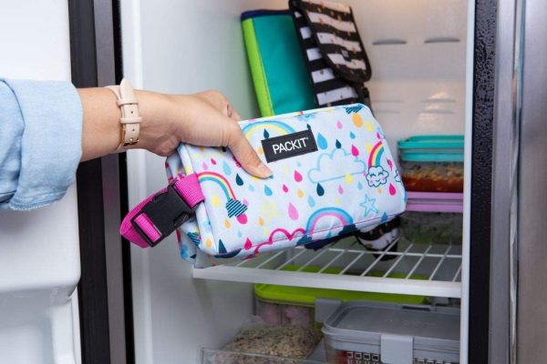 PackIt Freezable Snack Box, Rainbow Sky, Built with EcoFreeze Technology, Collapsible, Reusable, Zip Closure with Buckle Handle, Great for All Ages and Fresh Snacks on the go - Image 12