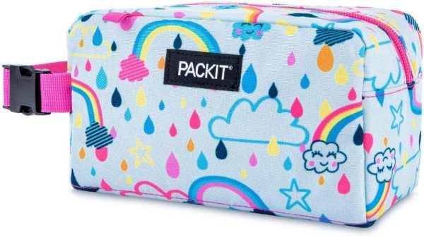 PackIt Freezable Snack Box, Rainbow Sky, Built with EcoFreeze Technology, Collapsible, Reusable, Zip Closure with Buckle Handle, Great for All Ages and Fresh Snacks on the go - Image 13