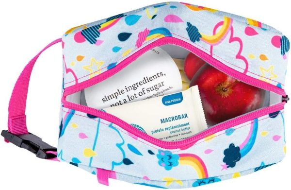 PackIt Freezable Snack Box, Rainbow Sky, Built with EcoFreeze Technology, Collapsible, Reusable, Zip Closure with Buckle Handle, Great for All Ages and Fresh Snacks on the go - Image 6