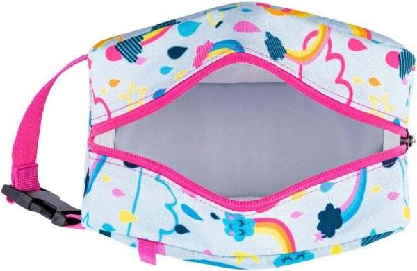 PackIt Freezable Snack Box, Rainbow Sky, Built with EcoFreeze Technology, Collapsible, Reusable, Zip Closure with Buckle Handle, Great for All Ages and Fresh Snacks on the go - Image 7