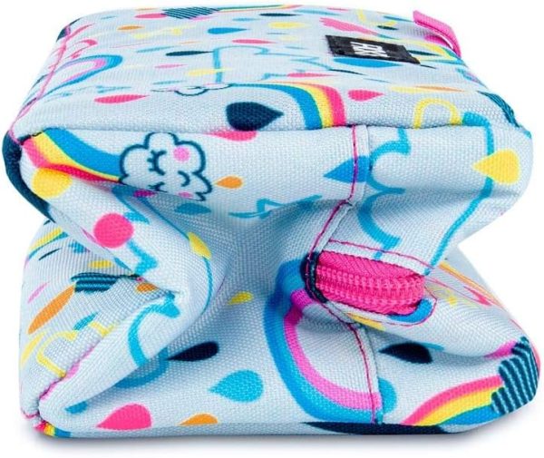 PackIt Freezable Snack Box, Rainbow Sky, Built with EcoFreeze Technology, Collapsible, Reusable, Zip Closure with Buckle Handle, Great for All Ages and Fresh Snacks on the go - Image 8
